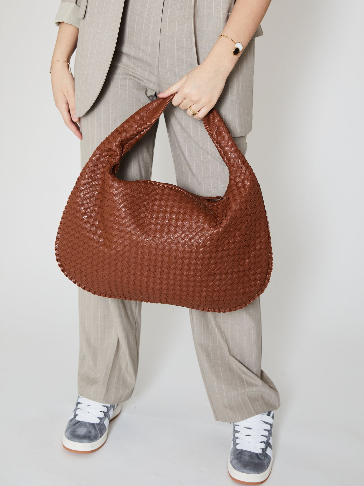 Everyday Leather Bag - Camel