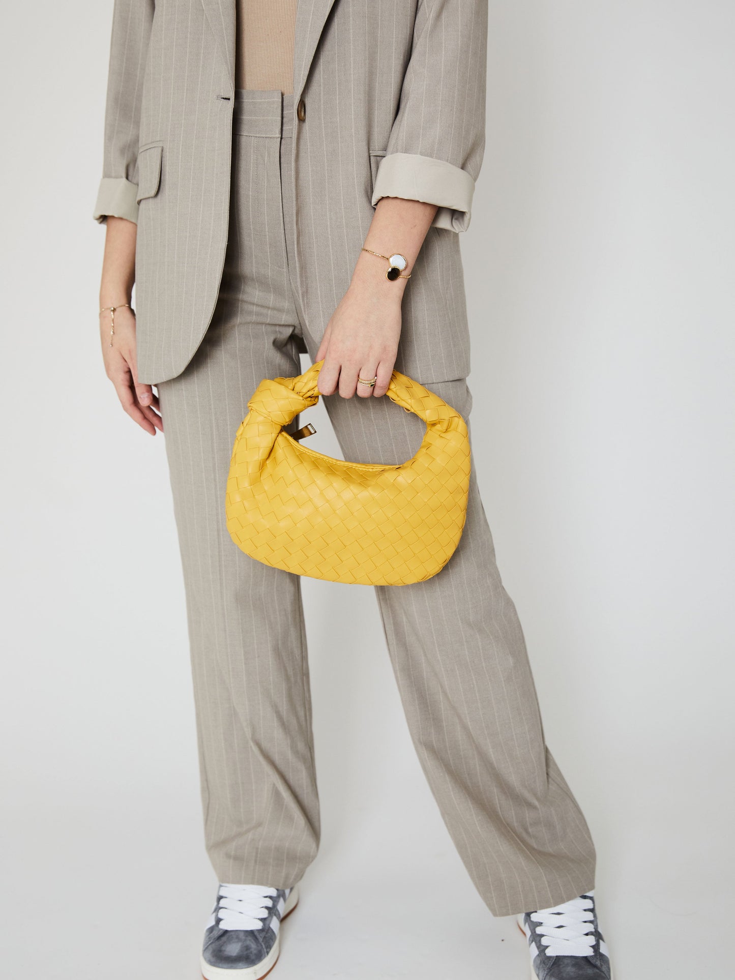 Mini Everyday Leather Bag - Yellow